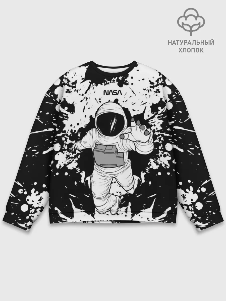 Мужской свитшот базовый / NASA