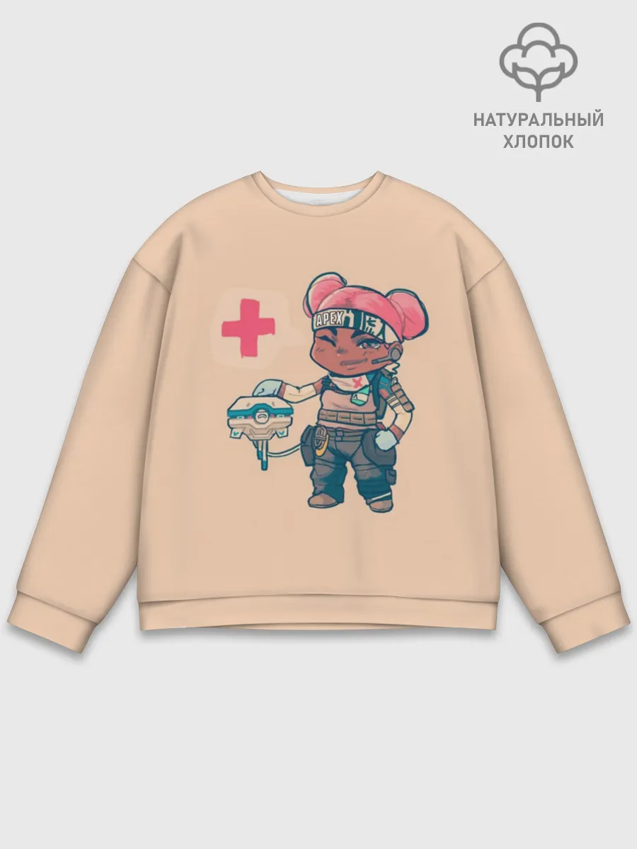 Мужской свитшот базовый / Apex legends - Lifeline