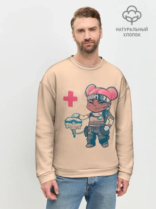 Мужской свитшот базовый / Apex legends - Lifeline