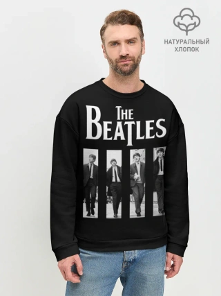 Мужской свитшот базовый / The Beatles