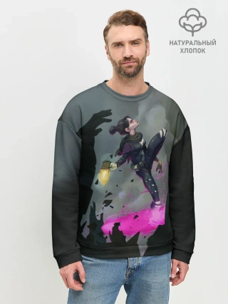 Мужской свитшот базовый / APEX LEGENDS - Wraith