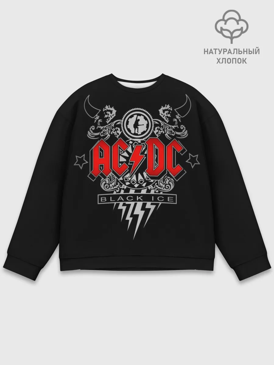 Мужской свитшот базовый / AC/DC