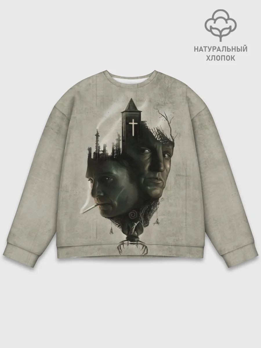 Мужской свитшот базовый / True Detective