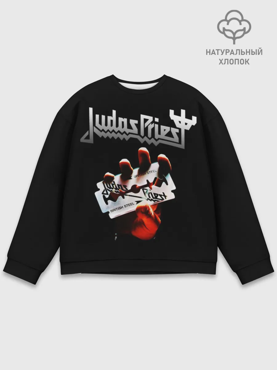 Мужской свитшот базовый / Judas Priest