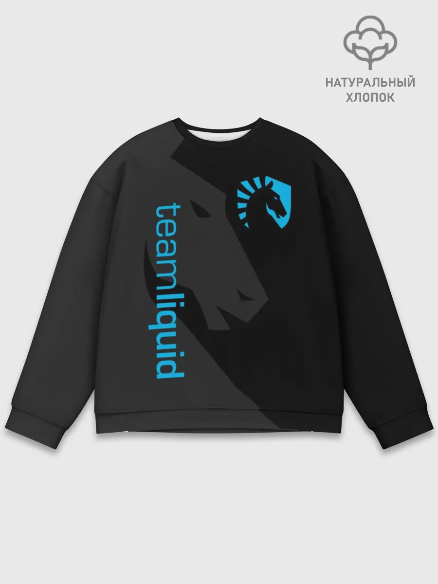 Мужской свитшот базовый / TEAM LIQUID | ТИМ ЛИКВИД