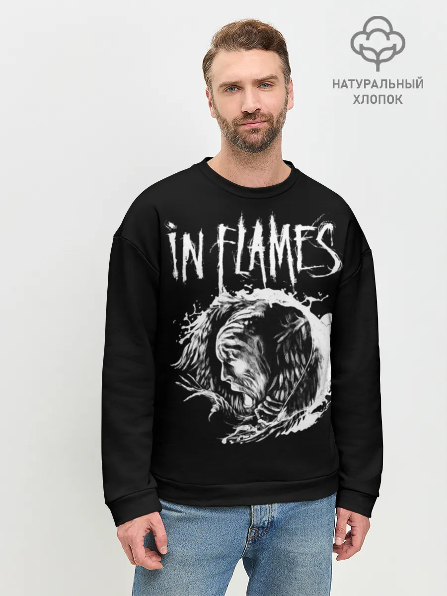 Мужской свитшот базовый / In Flames