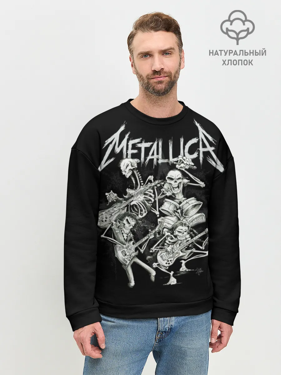 Мужской свитшот базовый / Metallica