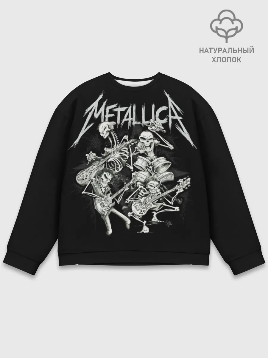 Мужской свитшот базовый / Metallica
