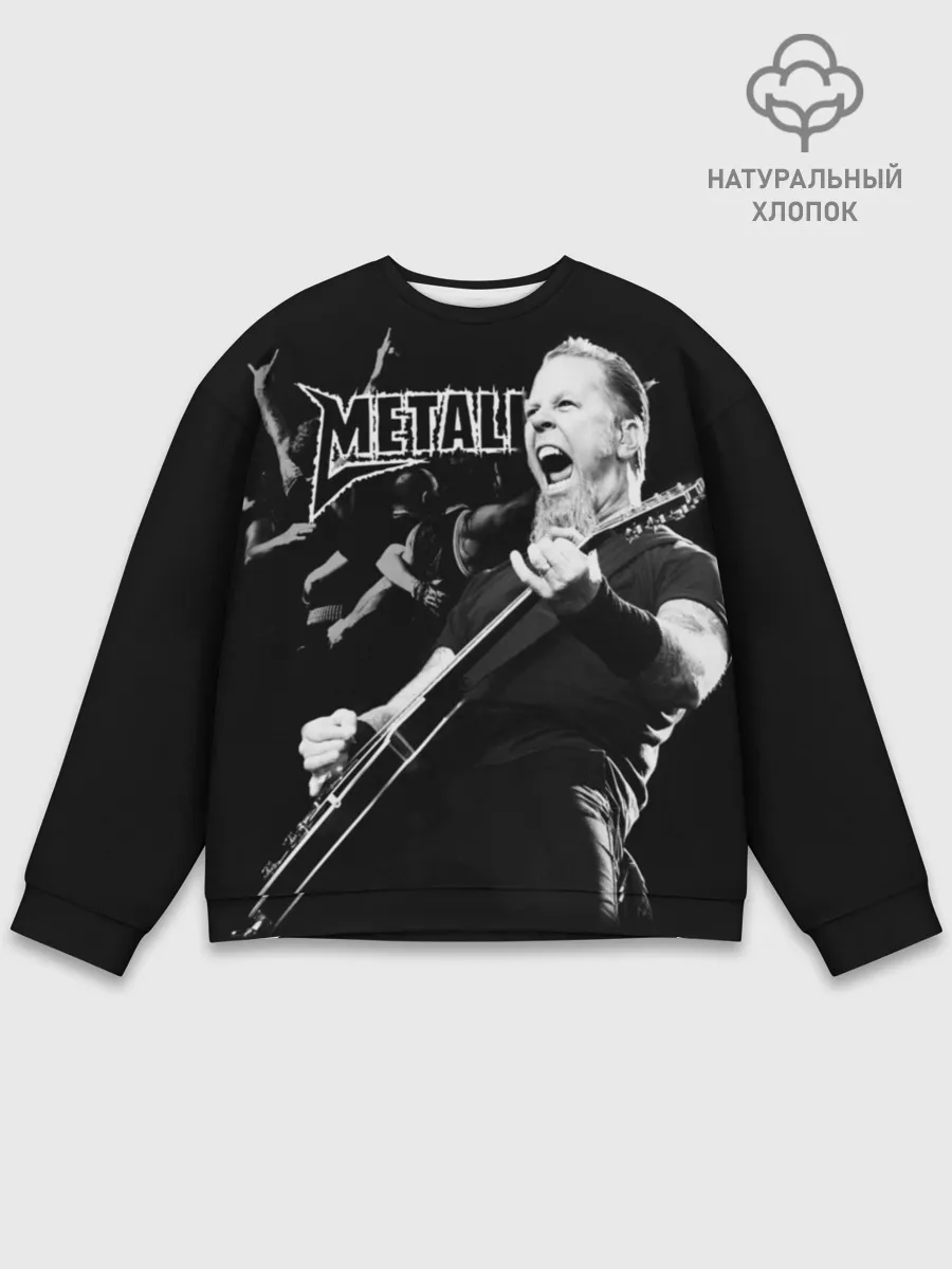 Мужской свитшот базовый / Metallica