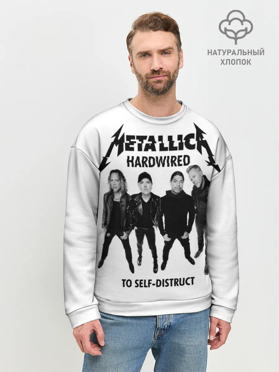 Мужской свитшот базовый / Metallica