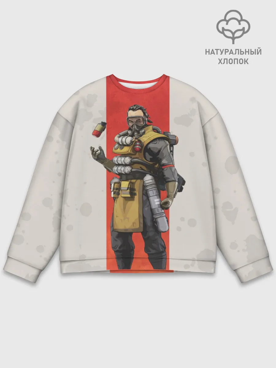 Мужской свитшот базовый / APEX LEGENDS - Caustic