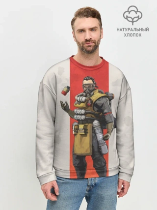 Мужской свитшот базовый / APEX LEGENDS - Caustic