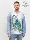Мужской свитшот базовый / сова