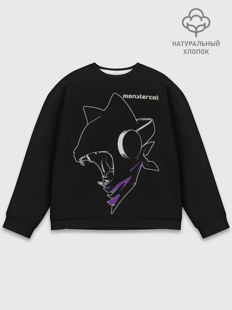 Мужской свитшот базовый / Monstercat