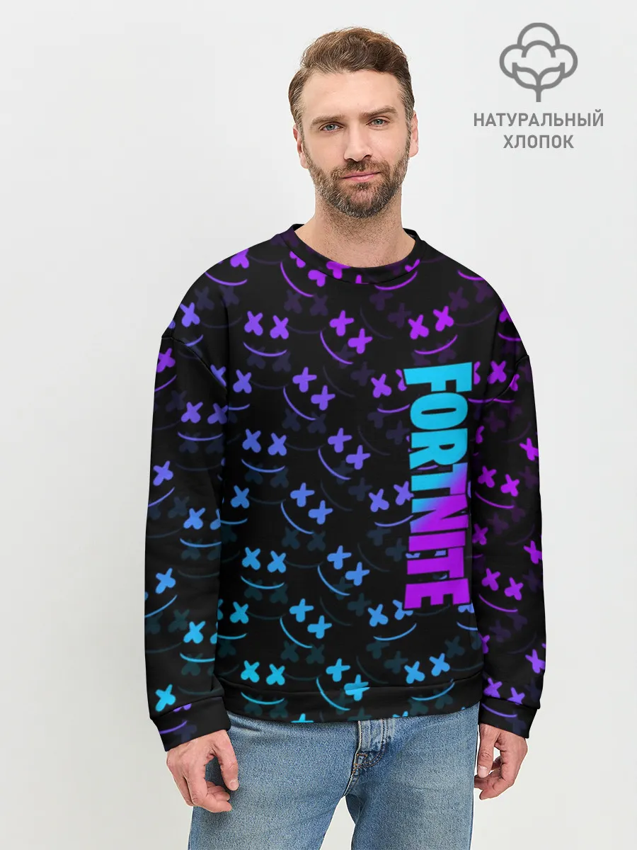 Мужской свитшот базовый / MARSHMELLO