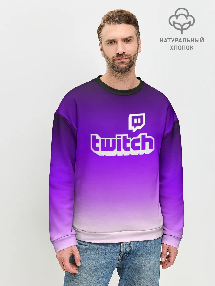 Мужской свитшот базовый / Twitch