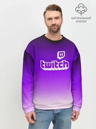 Мужской свитшот базовый / Twitch