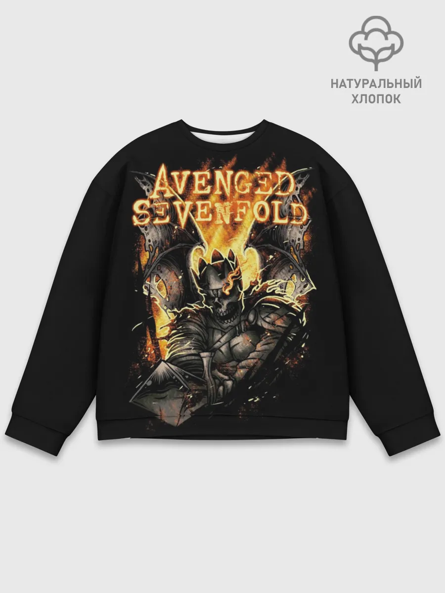Мужской свитшот базовый / Avenged Sevenfold