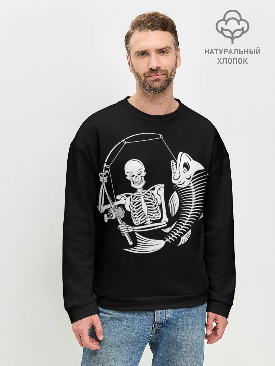 Мужской свитшот базовый / Fishing