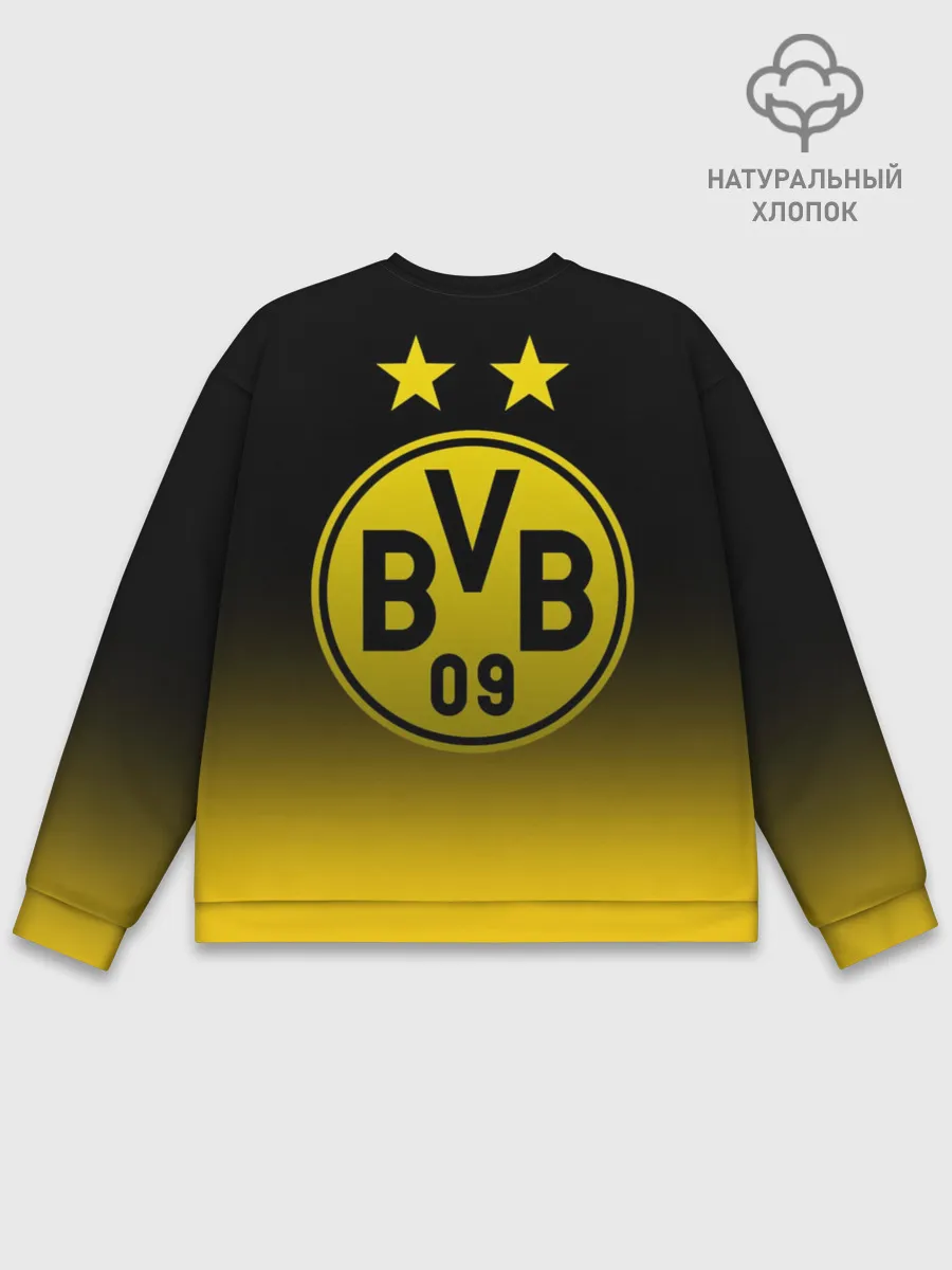 Мужской свитшот базовый / Боруссия Дортмунд