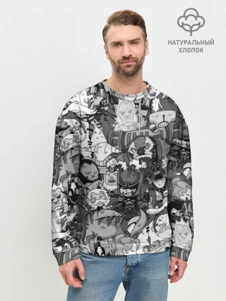 Мужской свитшот базовый / Дота 2