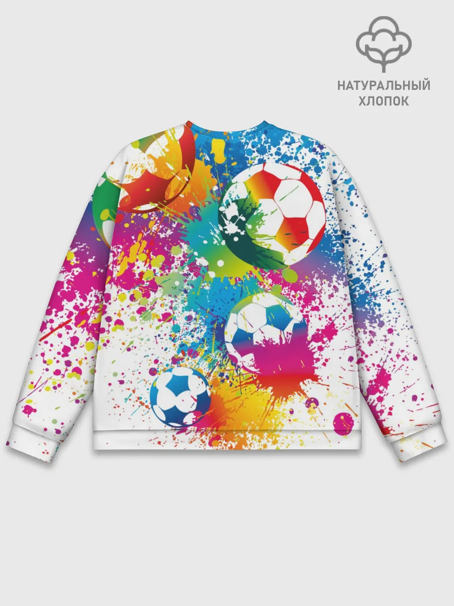 Мужской свитшот базовый / Футбольные мячи
