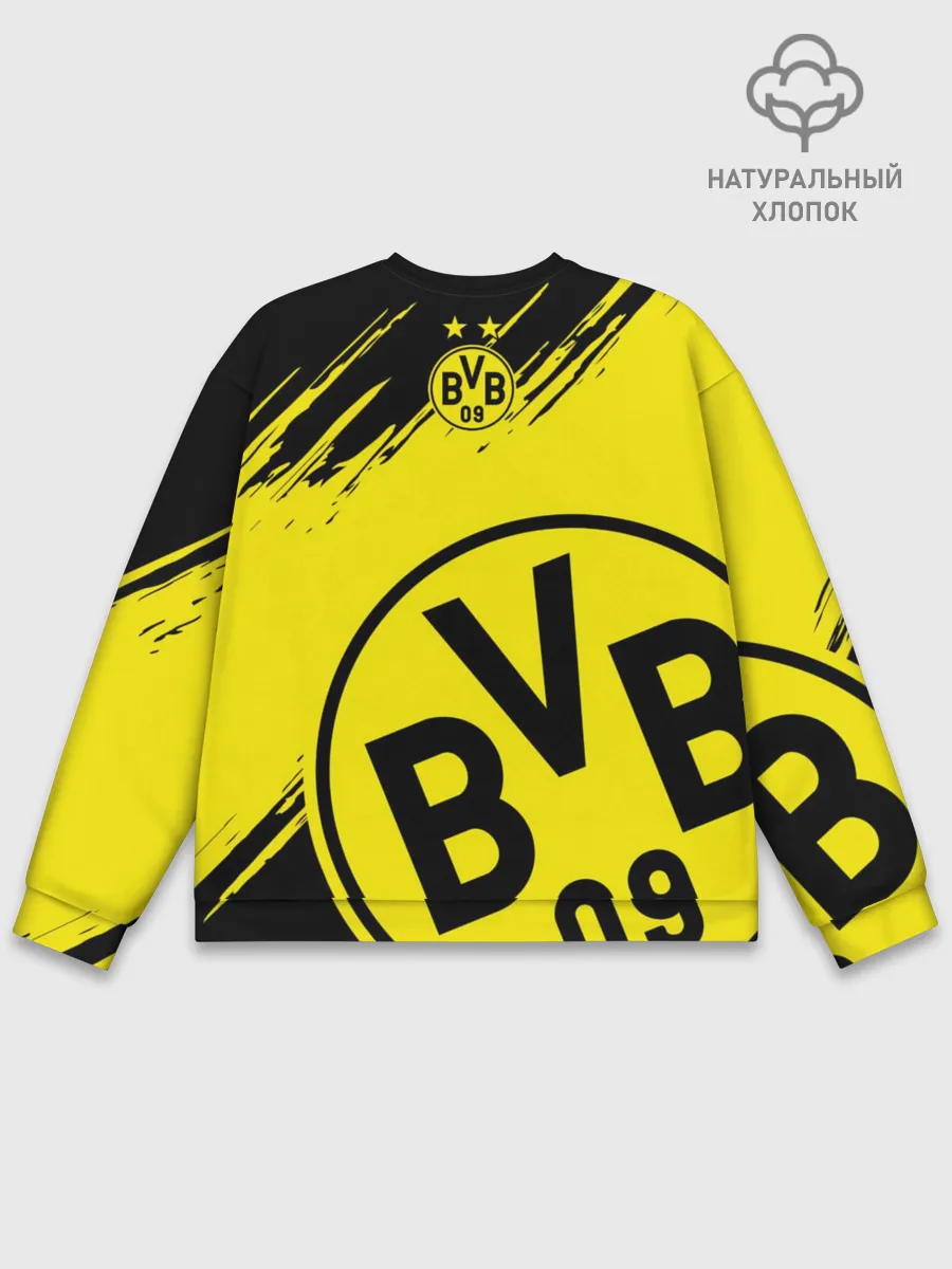 Мужской свитшот базовый / Боруссия Дортмунд