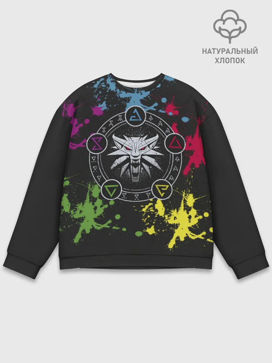 Мужской свитшот базовый / Ведьмак