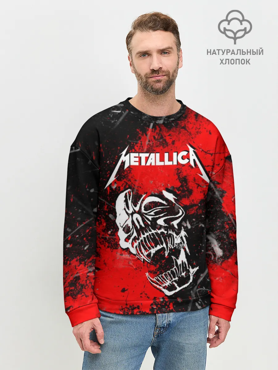 Мужской свитшот базовый / METALLICA