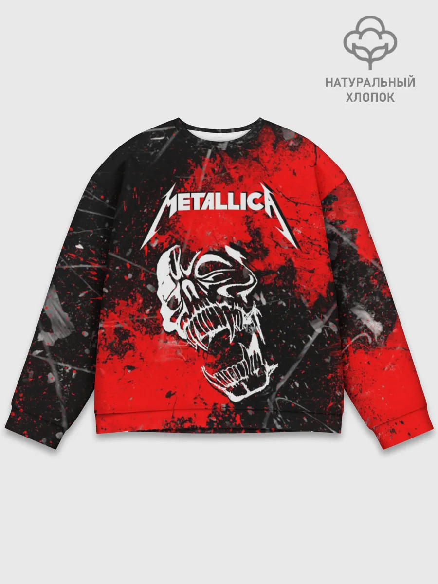 Мужской свитшот базовый / METALLICA