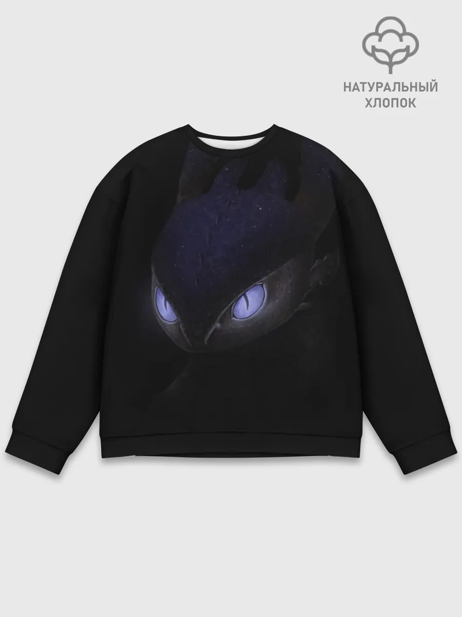 Мужской свитшот базовый / Как приручить дракона