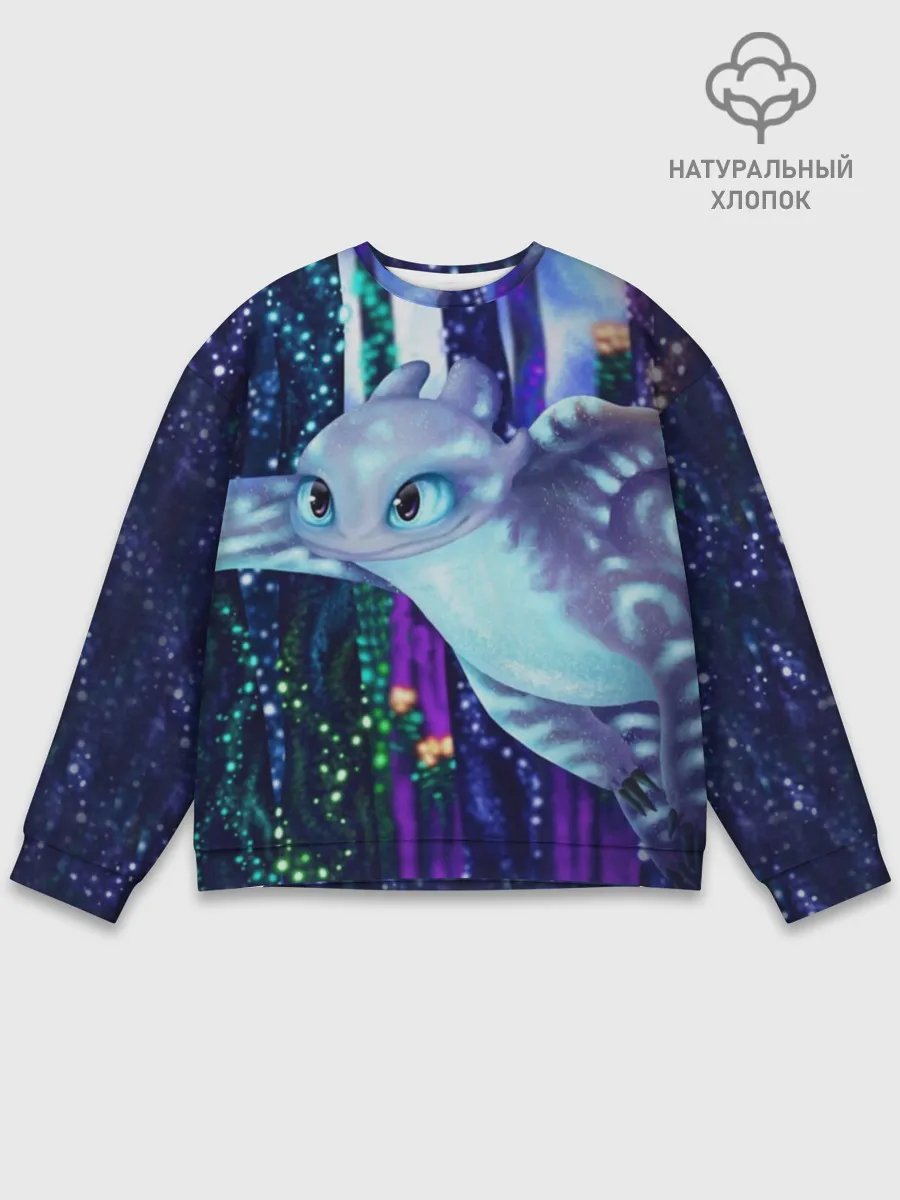 Мужской свитшот базовый / Как приручить дракона