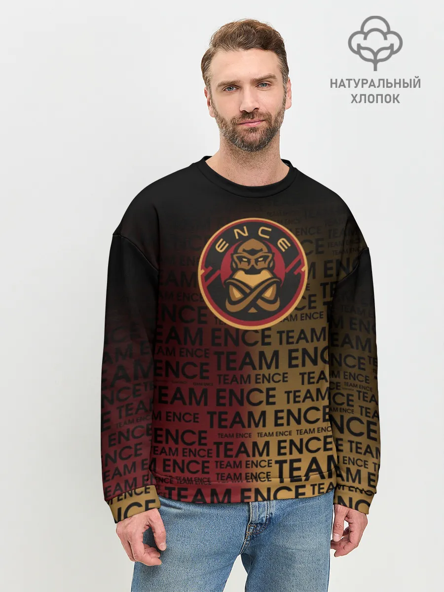 Мужской свитшот базовый / TEAM ENCE