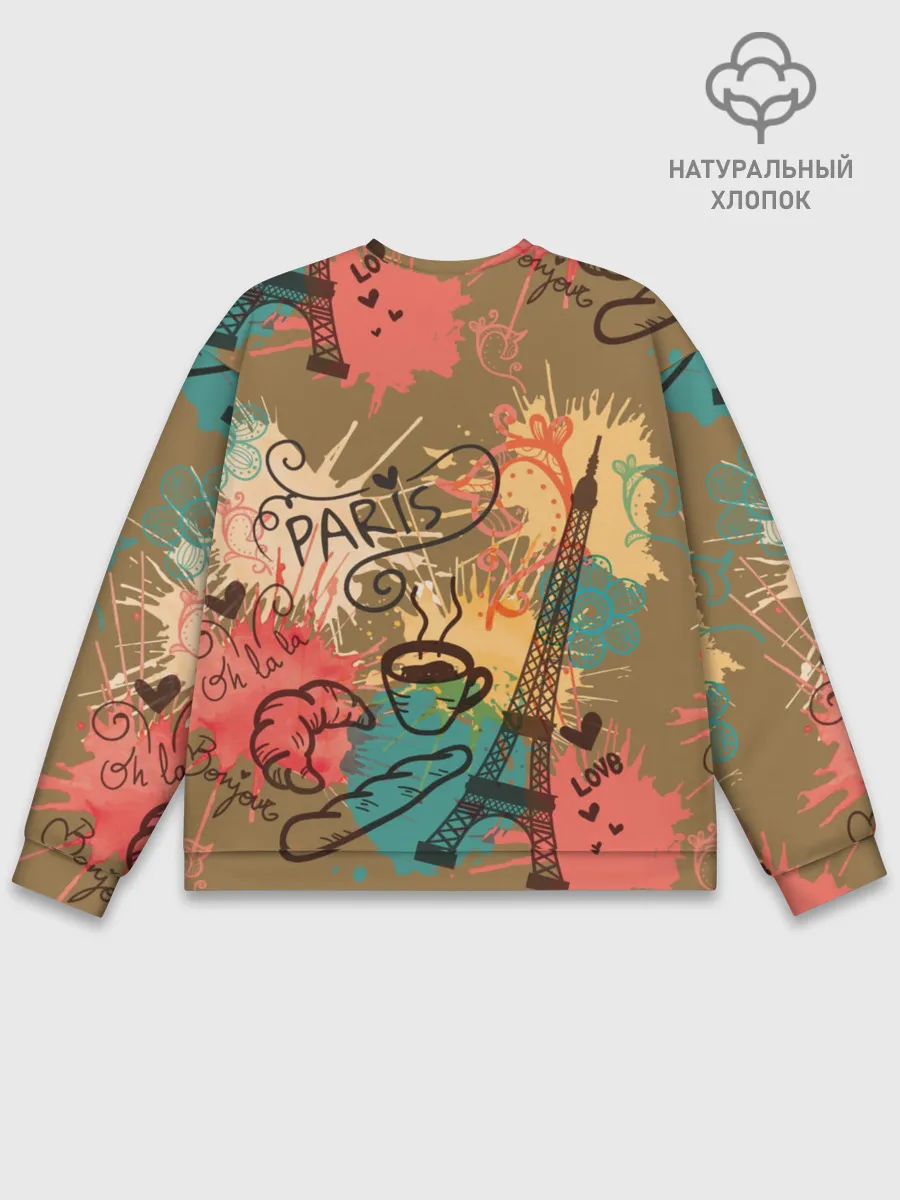 Мужской свитшот базовый / Париж