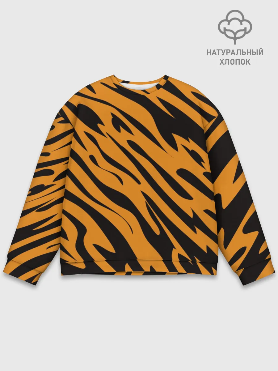 Мужской свитшот базовый / Тигр