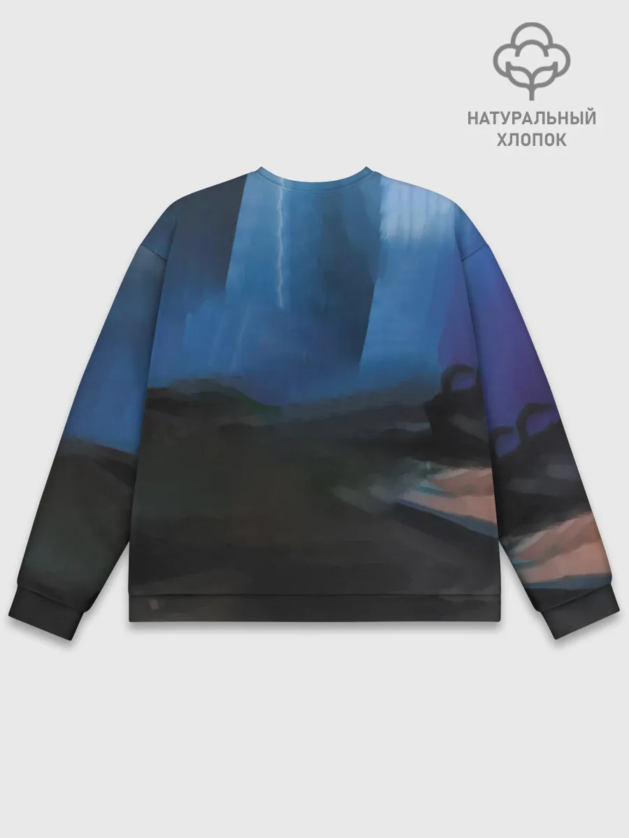 Мужской свитшот базовый / Detective Pikachu