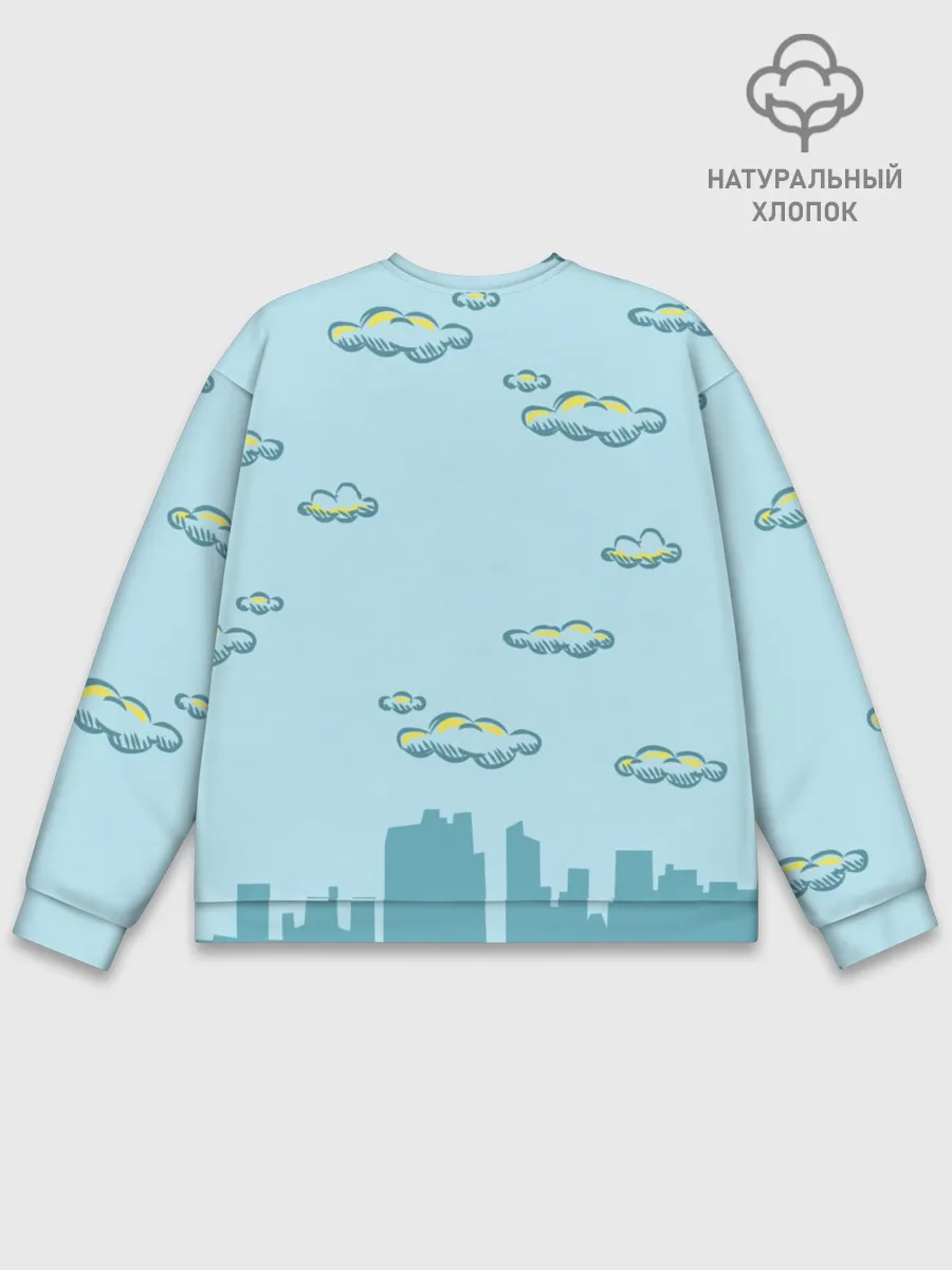 Мужской свитшот базовый / Путешествия