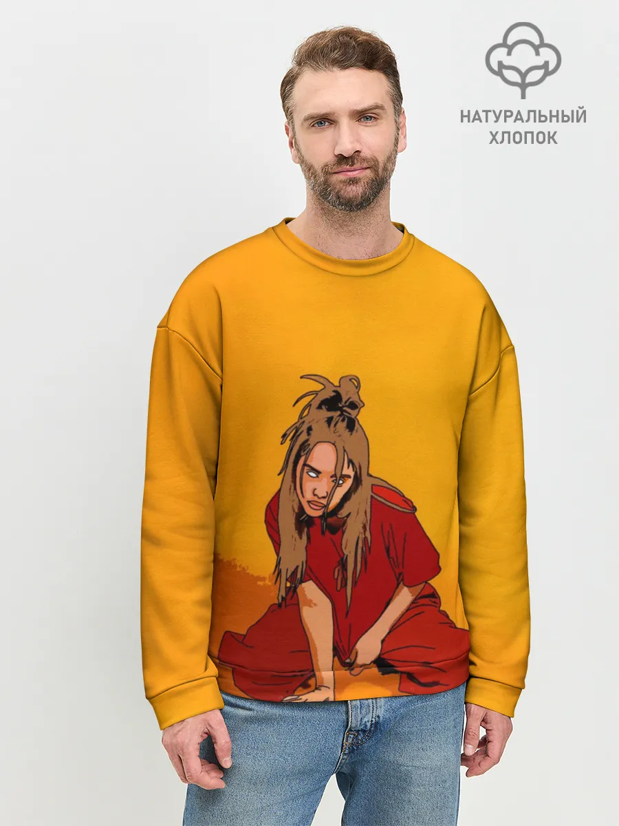 Мужской свитшот базовый / Billie Eilish