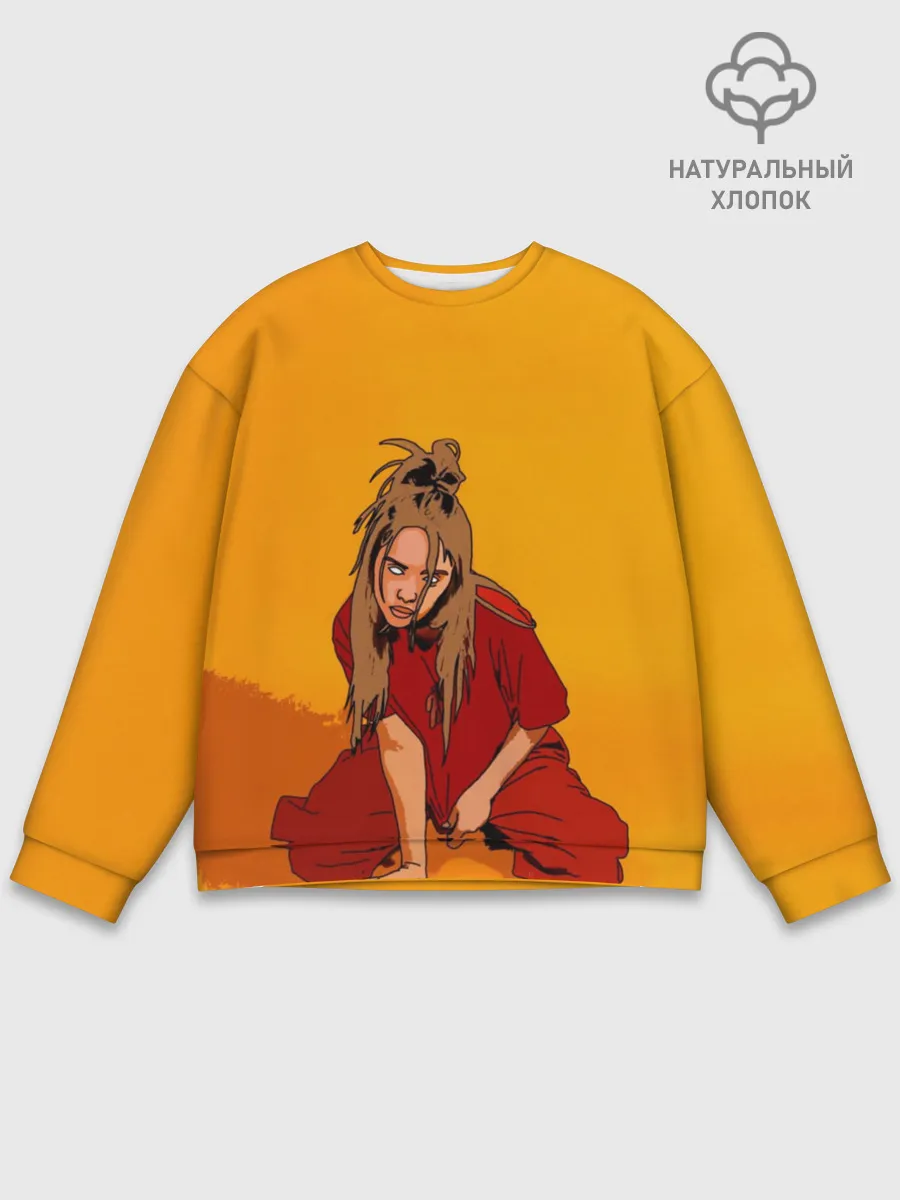 Мужской свитшот базовый / Billie Eilish