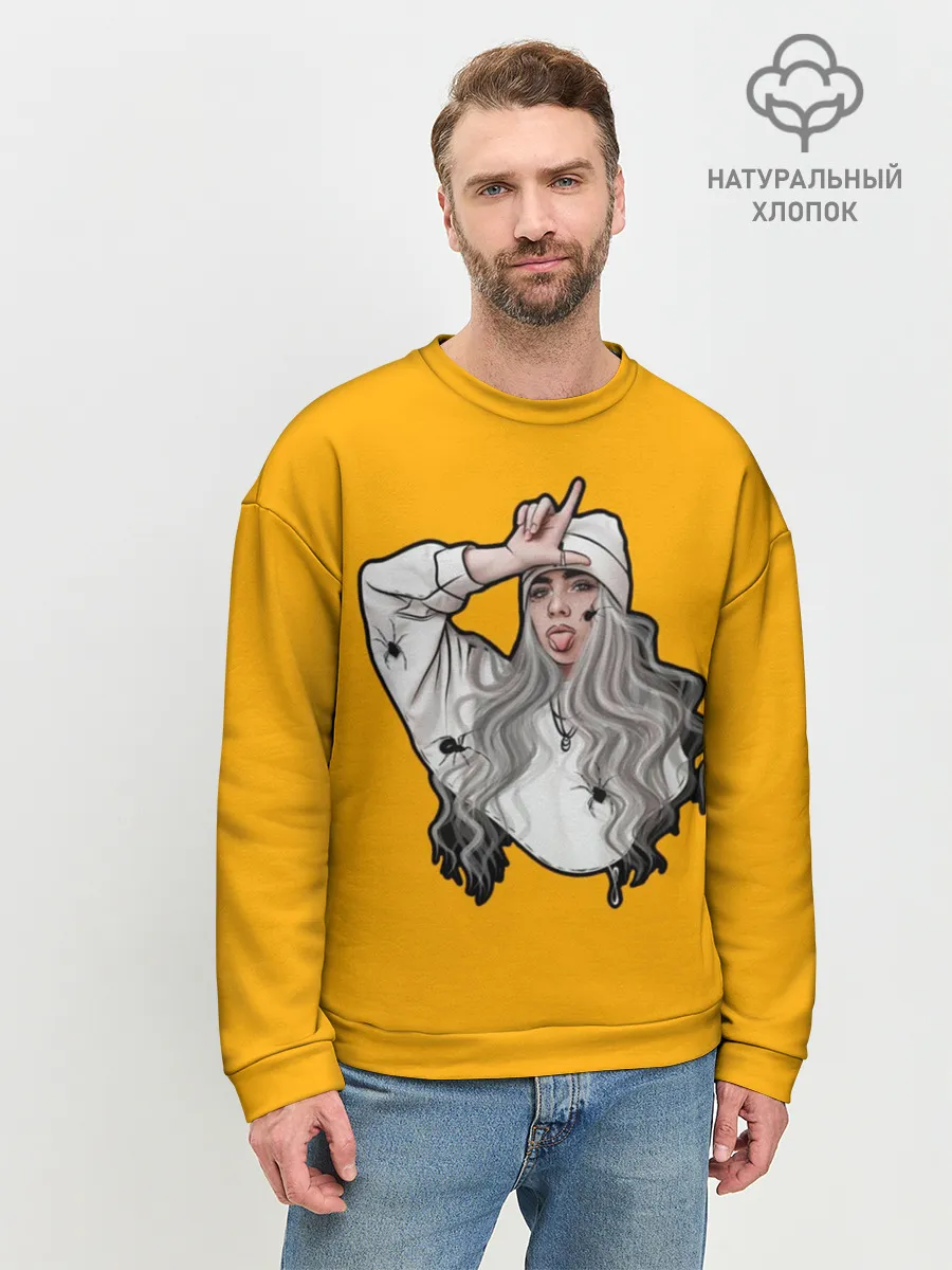 Мужской свитшот базовый / Billie Eilish