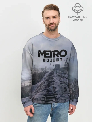 Мужской свитшот базовый / Metro Exodus