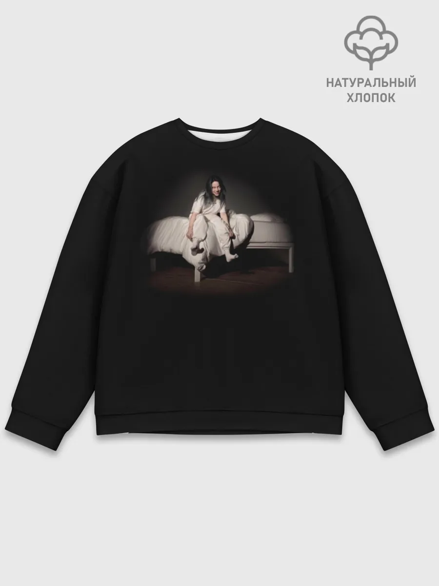 Мужской свитшот базовый / Billie Eilish