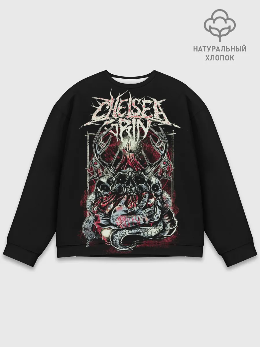 Мужской свитшот базовый / Chelsea Grin