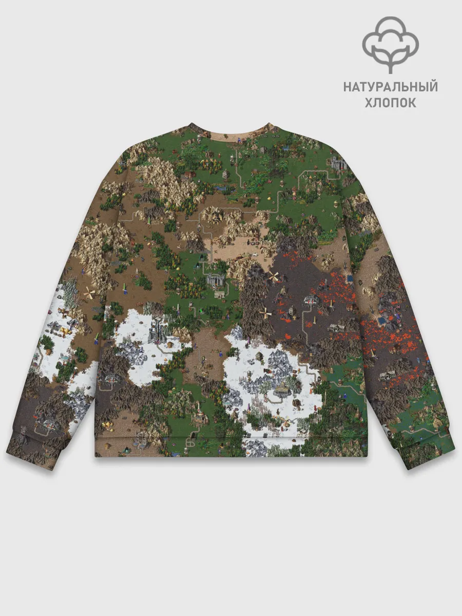 Мужской свитшот базовый / Heroes III New Map