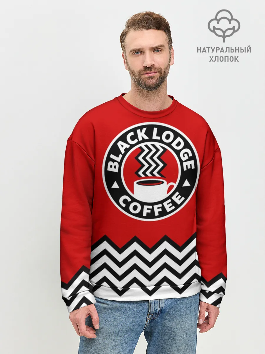 Мужской свитшот базовый / Твин Пикс