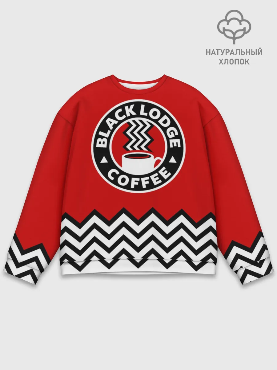 Мужской свитшот базовый / Твин Пикс