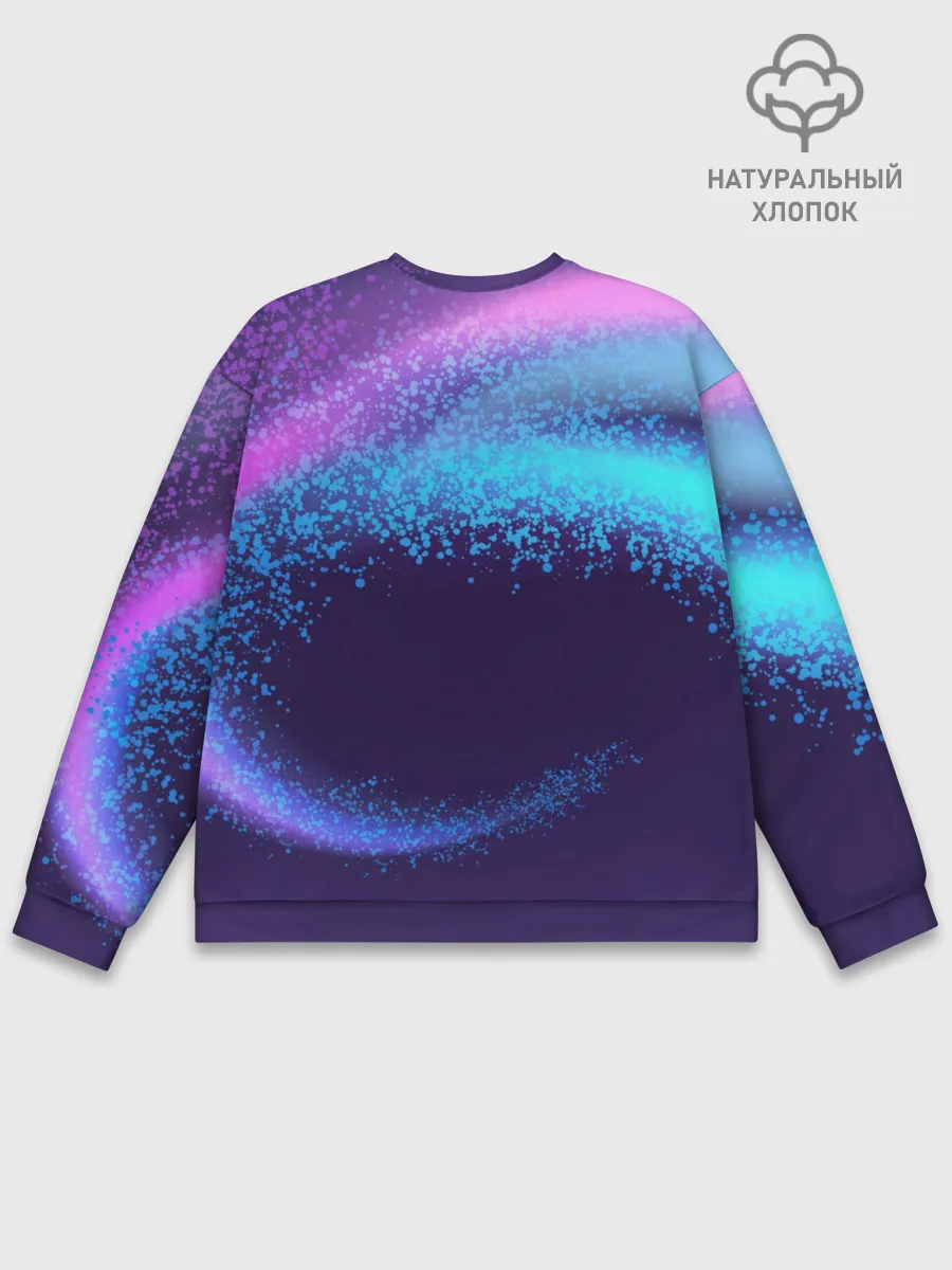 Мужской свитшот базовый / Сова пират