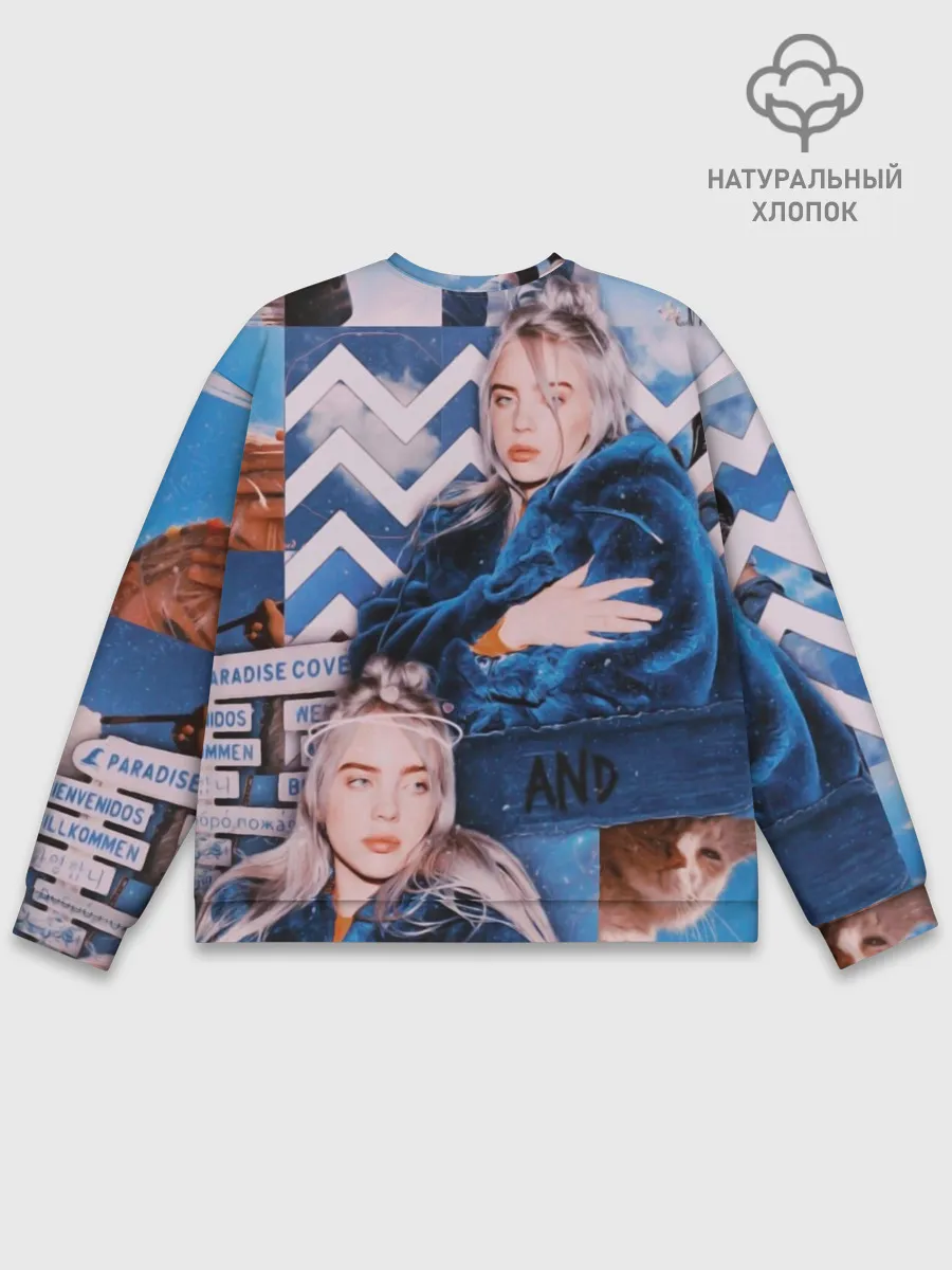 Мужской свитшот базовый / Billie Eilish