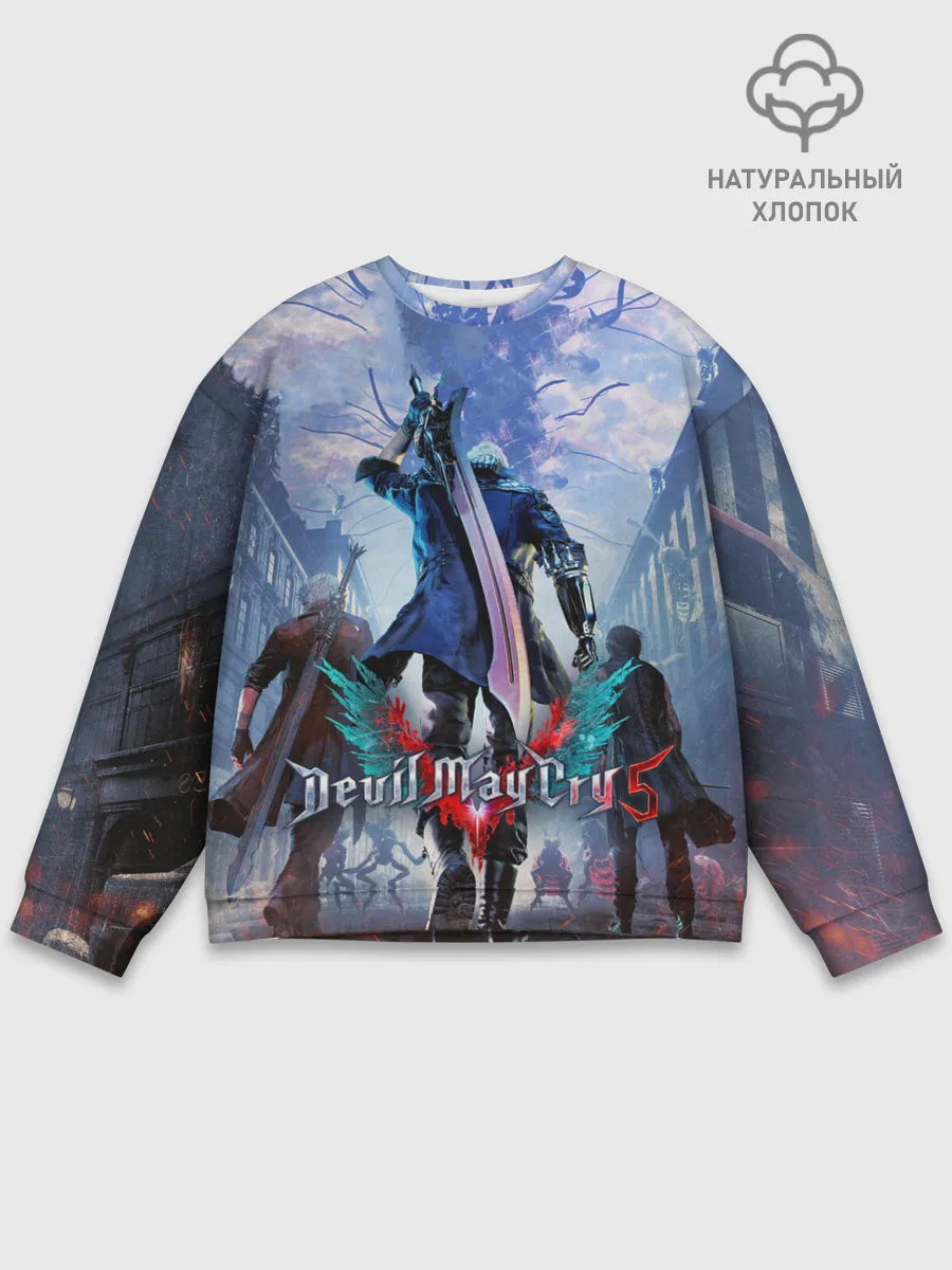 Мужской свитшот базовый / Devil May Cry 5