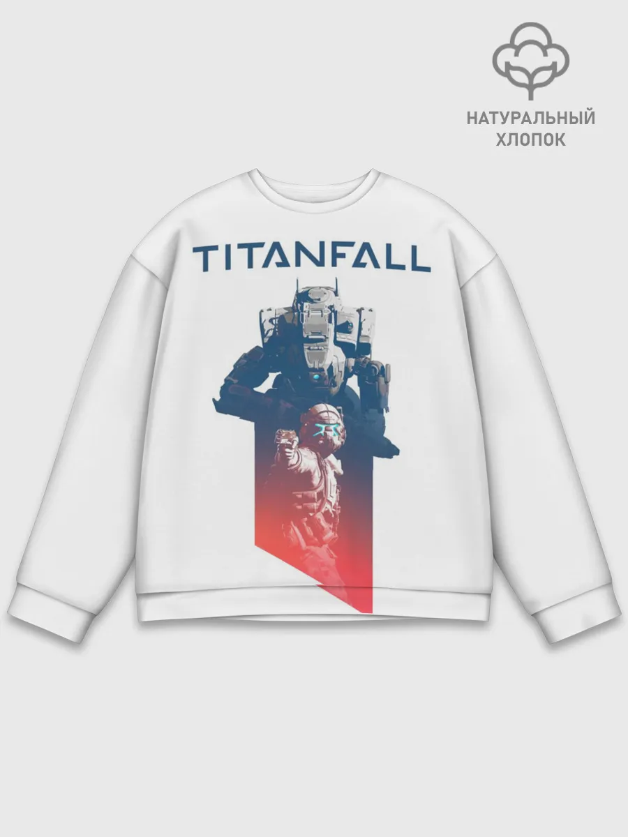 Мужской свитшот базовый / Titanfall